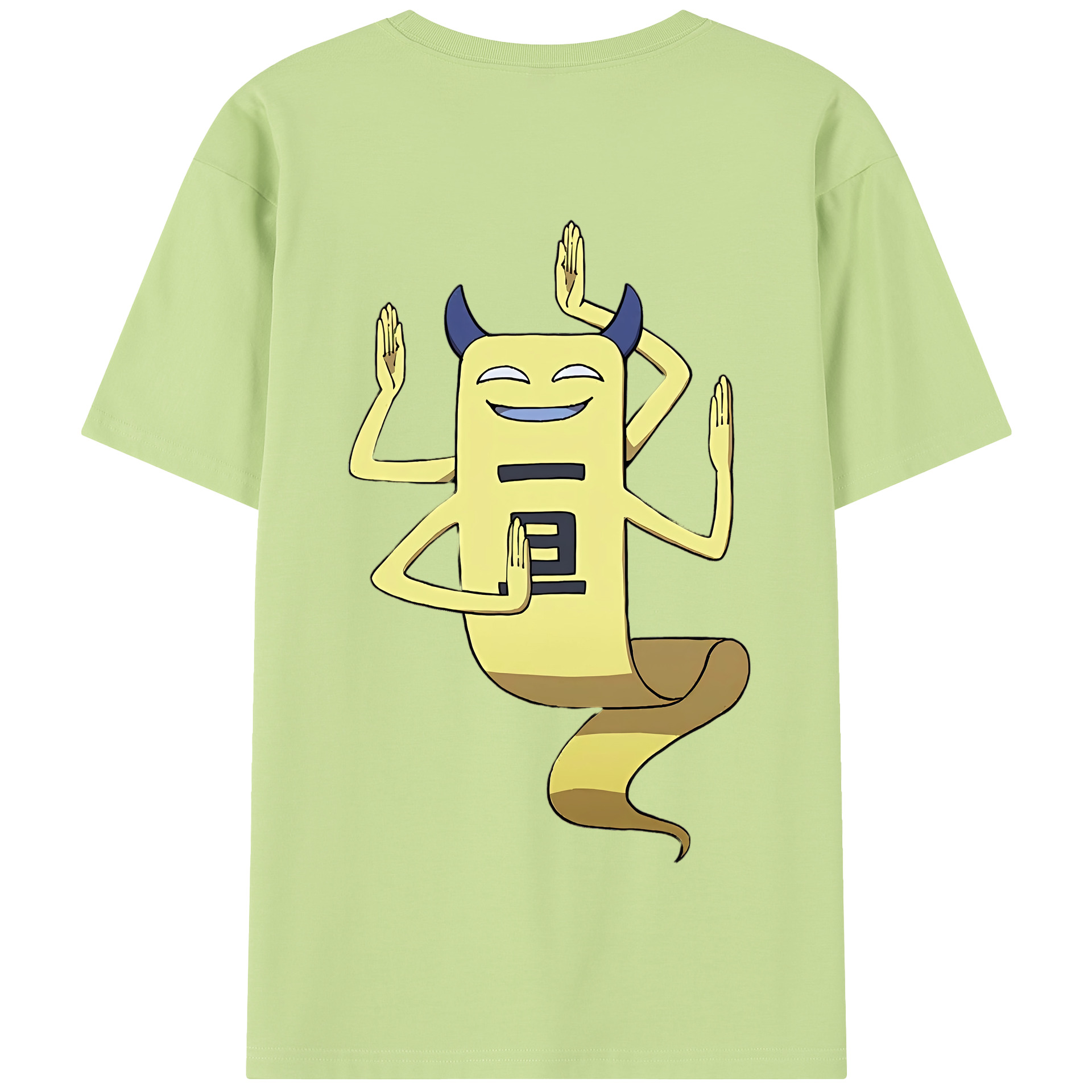 （画像用） 妖怪ウォッチ Yo-kai Watch 綿100％半袖Tシャツ（背面プリント）